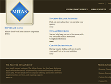 Tablet Screenshot of mitas.com